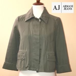 ARMANI JEANS Short Women Jacket Size 6